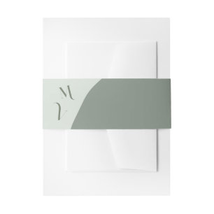 Crazy Right Now Invitation Belly Band