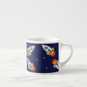 Crazy rockets espresso cup
