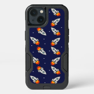 Crazy rockets in space iPhone 13 case