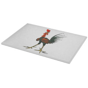 Crazy Rooster Cutting Board