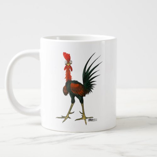 Crazy Rooster Large Coffee Mug