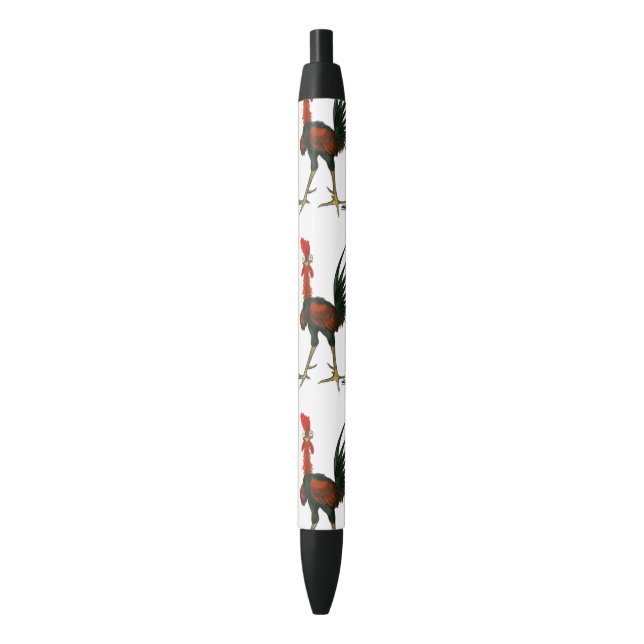 Crazy Rooster Pen (Front Vertical)
