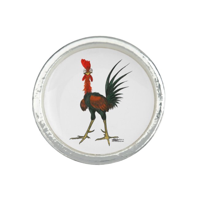 Crazy Rooster Ring (Front)