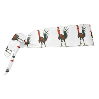 Crazy Rooster Tie Headband