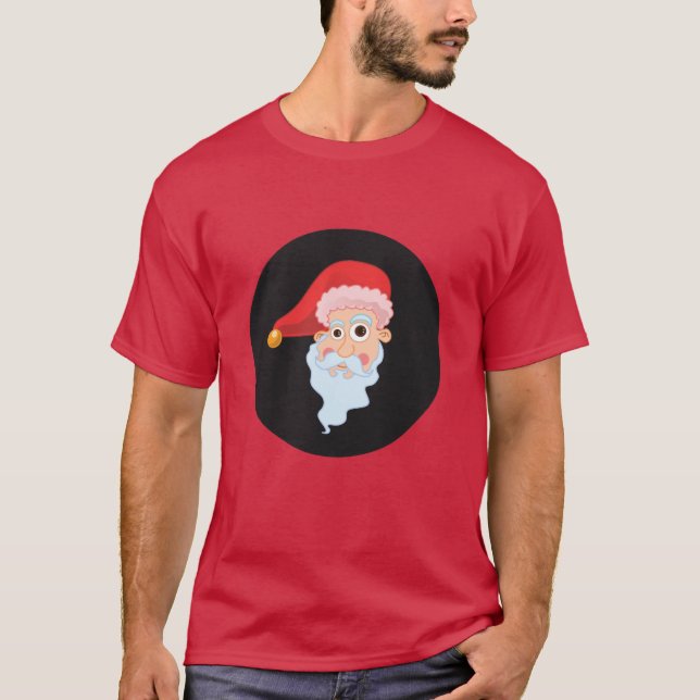 Crazy Santa T-Shirt (Front)
