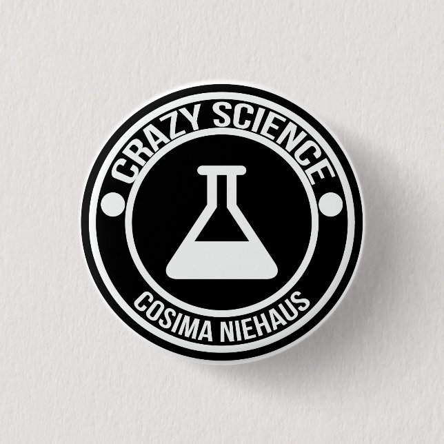 Crazy Science pin (Front)