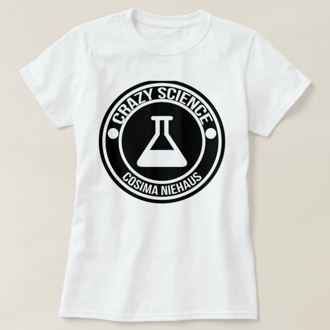 Crazy Science T-Shirt (Design Front)
