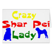 CRAZY SHAR PEI LADY (Front Horizontal)