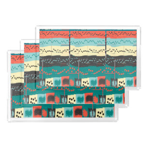 Crazy Sheet Music by Shirley Taylor Acrylic Tray
