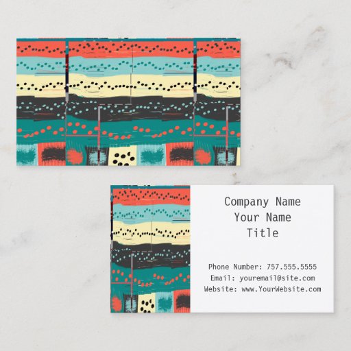 Customizable Crazy Sheet Music Business Card Template