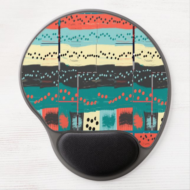 Crazy Sheet Music by Shirley Taylor Gel Mouse Pad (Front)