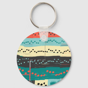 Crazy Sheet Music by Shirley Taylor Keychain