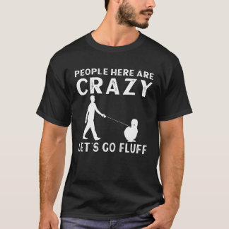 Crazy Silkie Chicken Farmer Farm Chinese Silk Chi T-Shirt