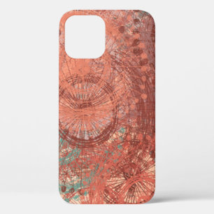 Crazy sketch random pattern. Chaos and variety. Mo iPhone 12 Case