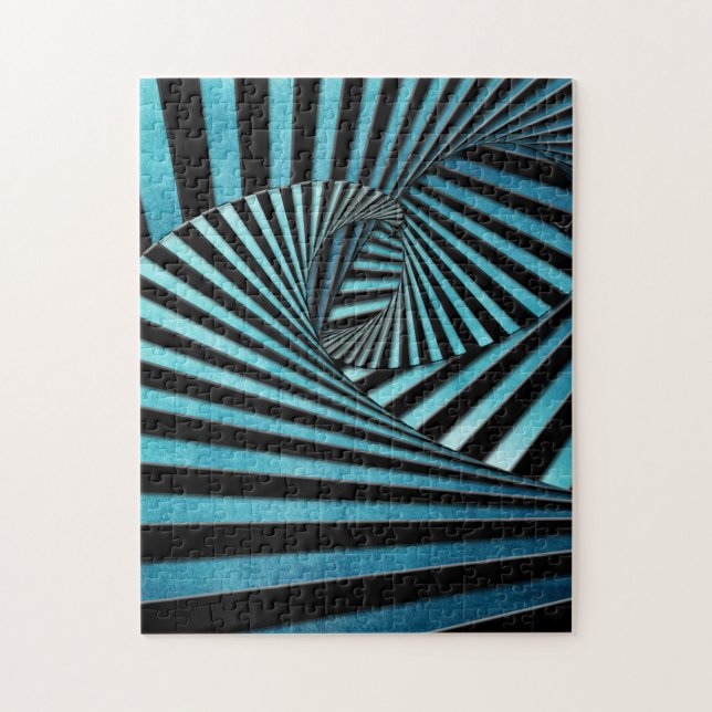 crazy stairs jigsaw puzzle (Vertical)
