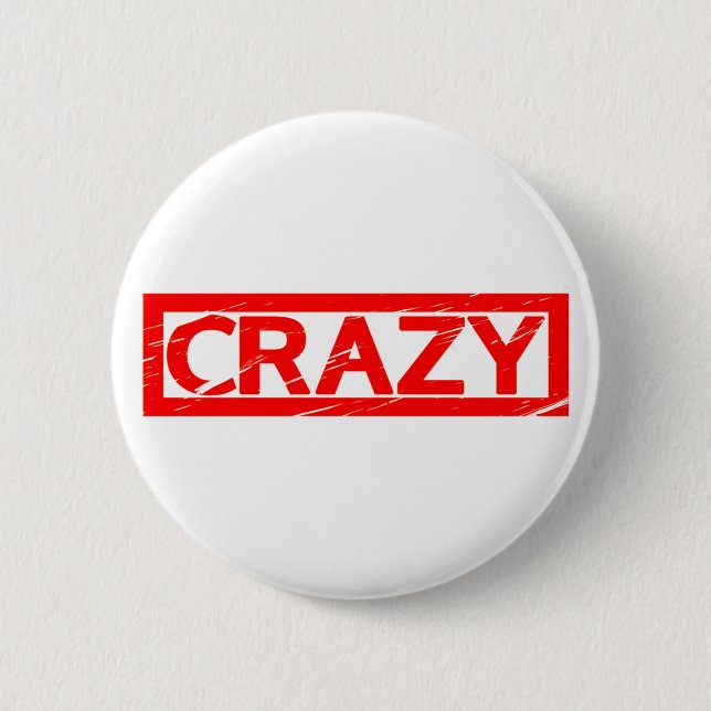 Crazy Stamp Button (Front)