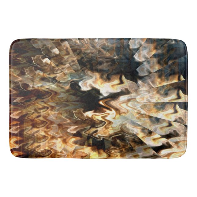 Crazy Storm....... Bath Mat (Front)