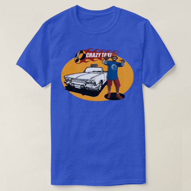 Crazy Taxi BD Joe T-Shirt (Design Front)