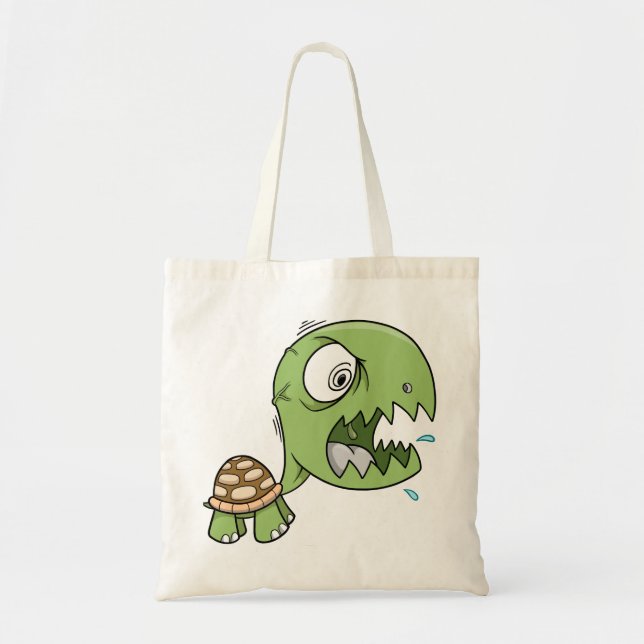 Crazy Tough Insane Turtle Bug Tote Bag (Front)