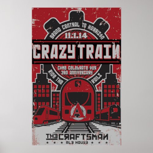 Crazy Train 2014 Poster