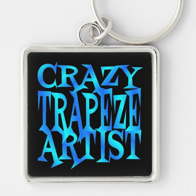 Crazy Trapeze Artist Keychain (Front)