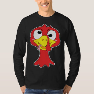 Crazy Trippy Thanksgiving Turkey Head T-Shirt