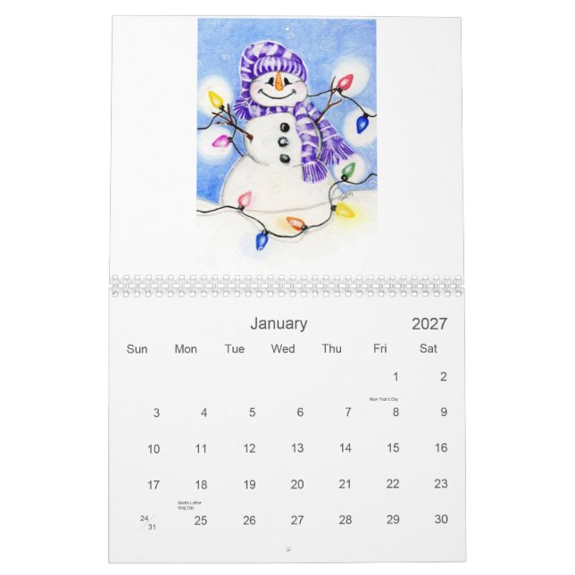 crazy-turtle-cartoon-comic calendar (Jan 2027)