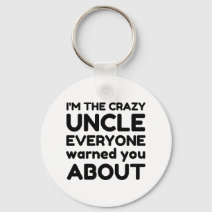 CRAZY UNCLE KEYCHAIN