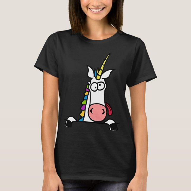 Crazy Unicorn T-Shirt (Front)
