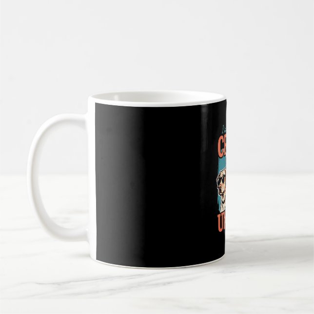 Crazy Unique Dog Lover Coffee Mug (Left)