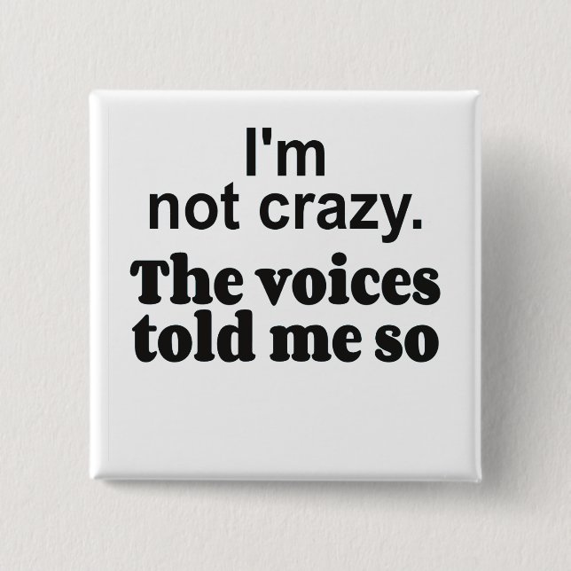 Crazy voices bf button (Front)