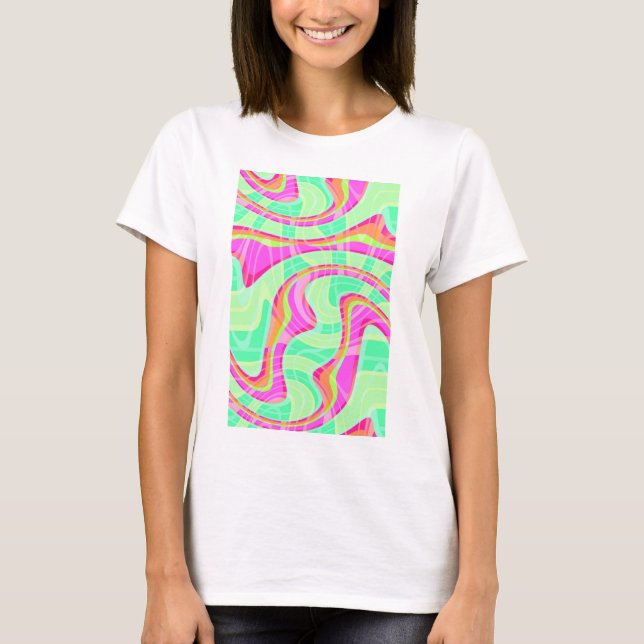 Crazy Waves T-Shirt (Front)
