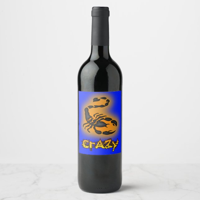 Crazy Wine Label (Front)