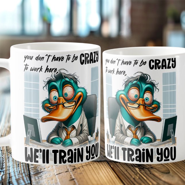 Crazy Work Day Survival Coffee Mug (Creator Uploaded)
