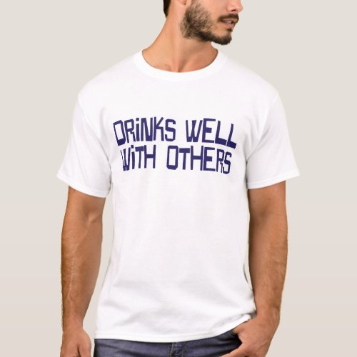 CRAZYFISH drinks well T_Shirt