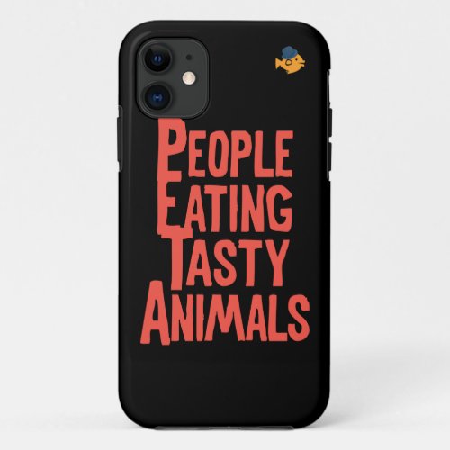 CRAZYFISH eating animals iPhone iPhone 11 Case