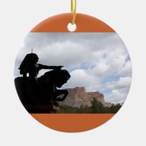 crazyHorse ornament