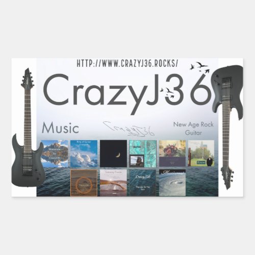CrazyJ36 Sticker
