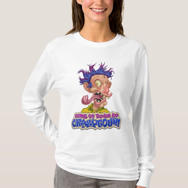 Crazytown Women's Long Sleeve T-Shirt (Front)