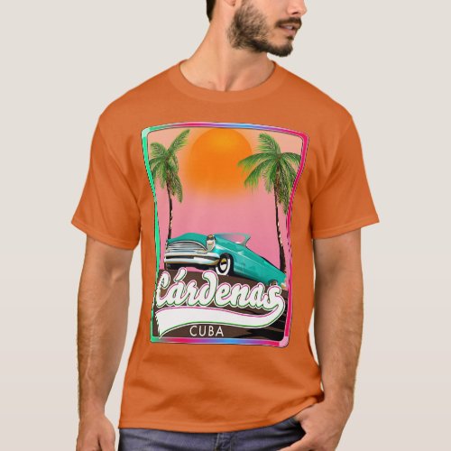 Crdenas Cuba Travel poster T_Shirt