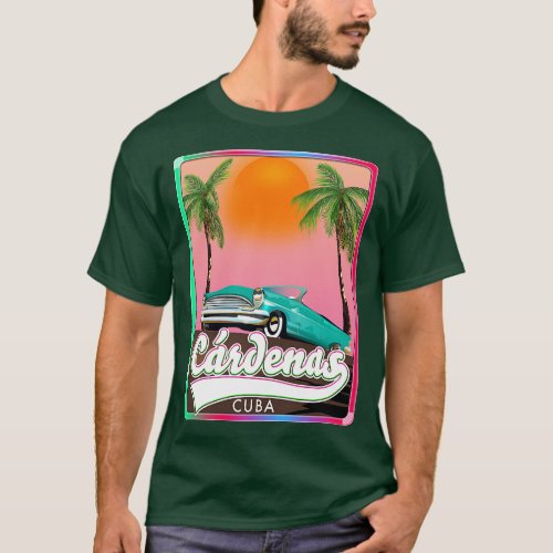 Crdenas Cuba Travel poster T_Shirt