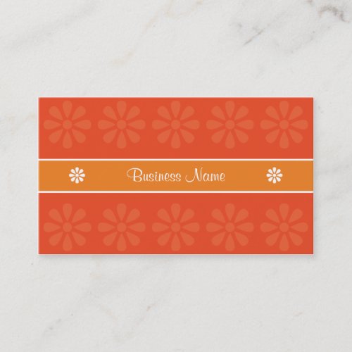 CRE8TIVE DESIGN 04 ORANGE BUSINESS CARD TEMPLATE