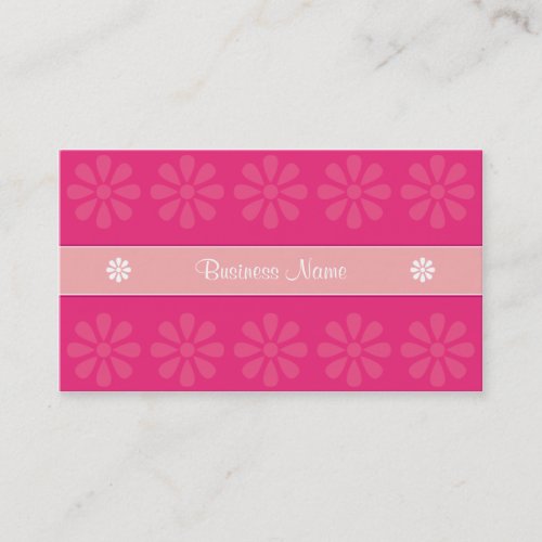 CRE8TIVE DESIGN 04 PINK BUSINESS CARD