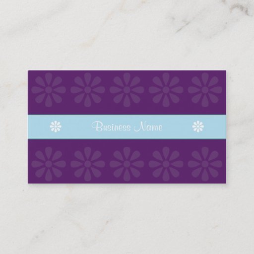 Customizable CRE8TIVE DESIGN 04 PURPLE BLUE BUSINESS CARD TEMPLATES