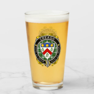 Creagh Irish Shield Beer Glass
