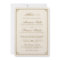 Cream and Gold Border Muslim Wedding