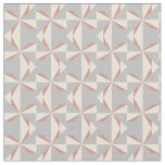 Cream and Rose Pinwheels Fabric