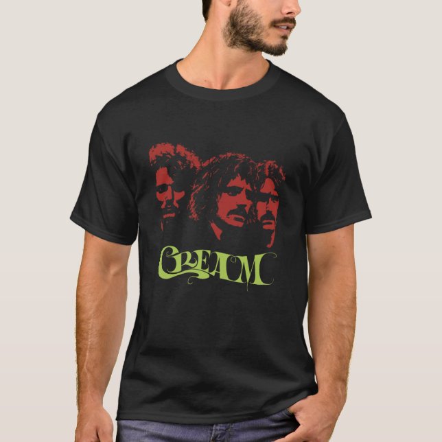 Cream Band  T-Shirt (Front)
