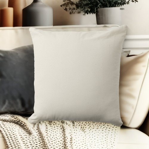 Cream Beige Couch Throw Pillow