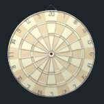 Cream Beige Dartboard With Darts<br><div class="desc">Cream Beige Dart Board</div>